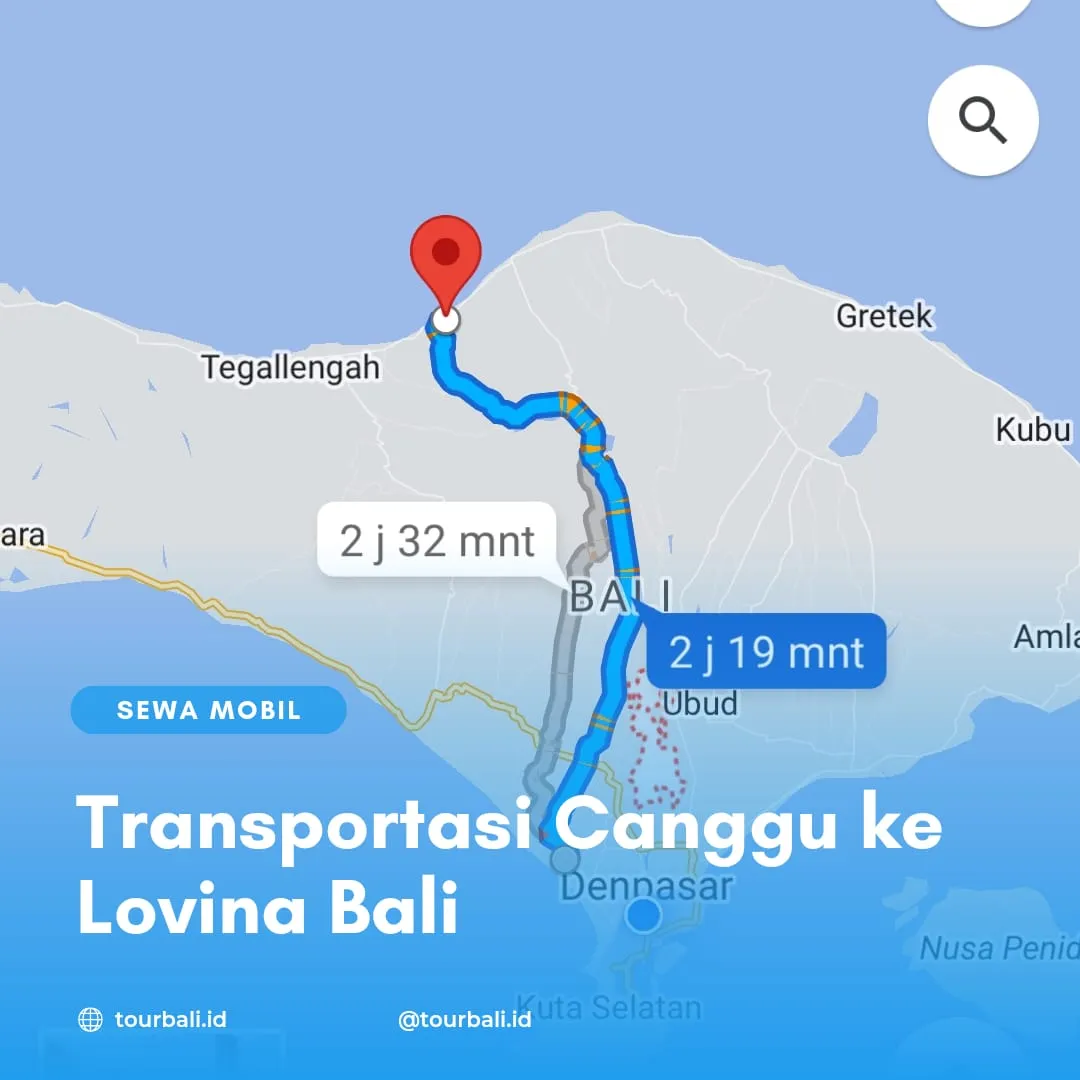 Transportasi Canggu ke Lovina