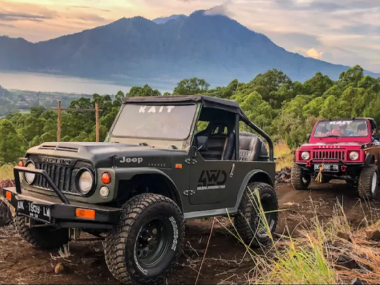 Wisata Petualangan Jeep di Kintamani Bali